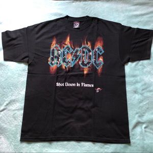COPY - AC/DC Band Graphic Tee Sz XL